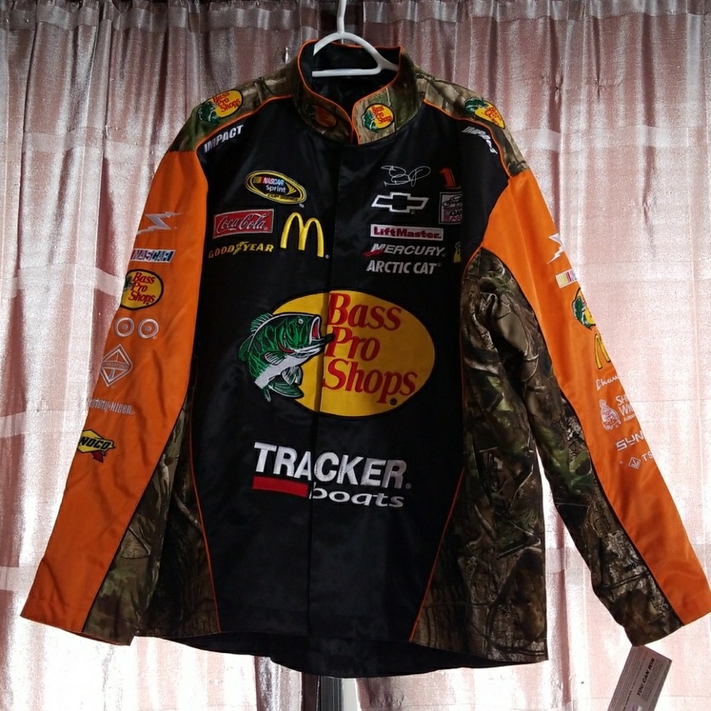 RARE Jaime McMurry 2010/2011Nascar Bass Pro Jacket